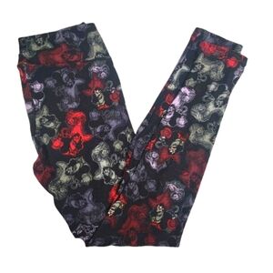 Lularoe Disney Captain Hook Leggings Women's One Size 2-12